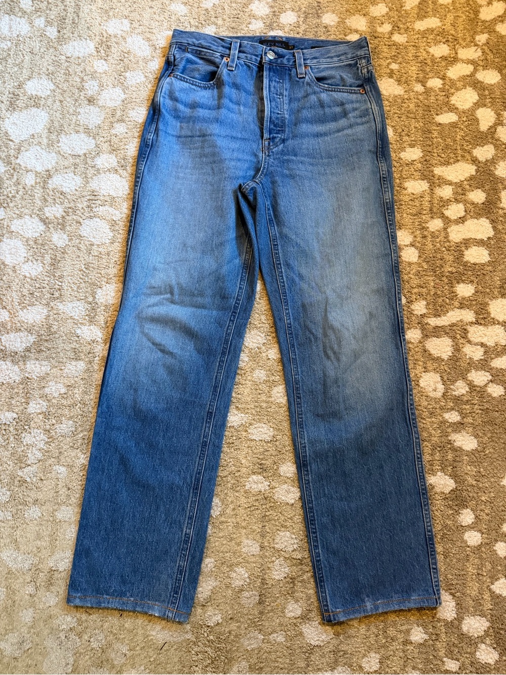Alex Mill Carla High Rise Straight Jeans size 27